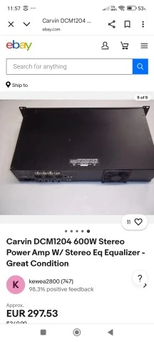 Carvin DCM1204