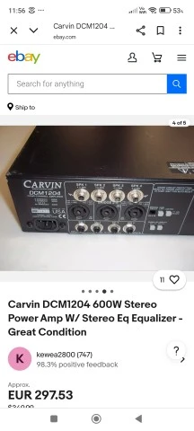 Carvin DCM1204