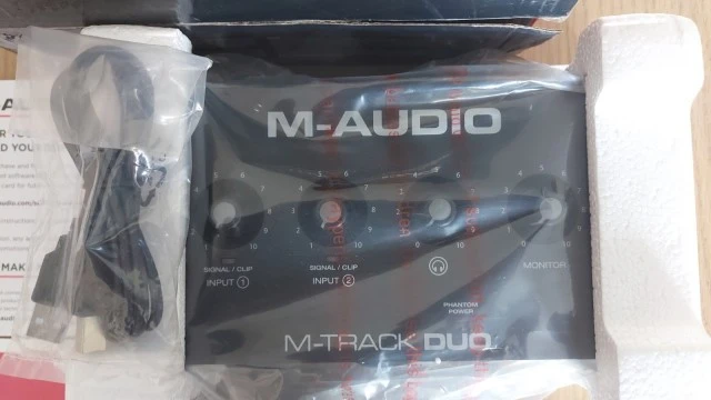 M-Audio M-Track Duo - USB Audio Interface (Εξωτερική Κάρτα Ήχου 2-Καναλιών)