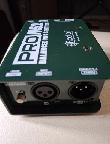 Radial Engineering ProMS2 Passive microphone splitter