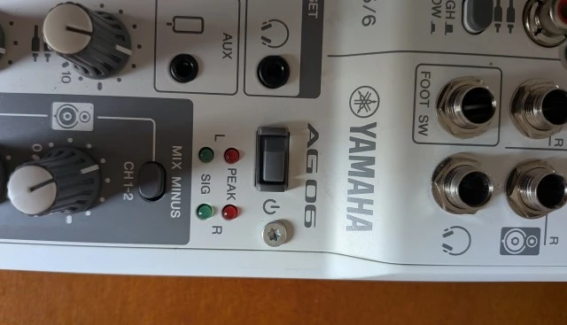 Yamaha AG06 MK2