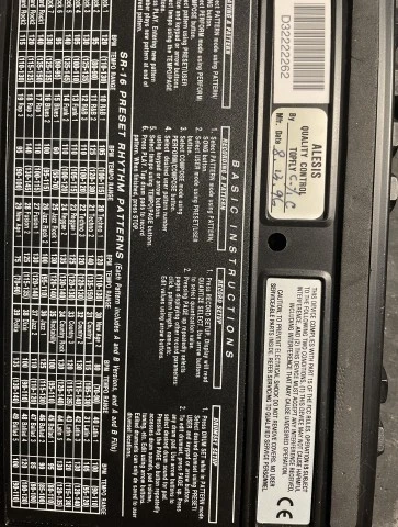 Alesis SR-16, 1996 16-bit