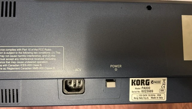 Korg PA800