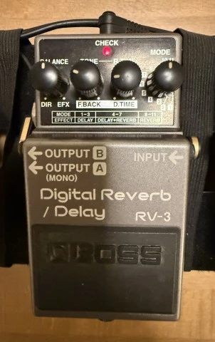 Boss Pedalboard – RC\-3, RV\-3, GE\-7, TU\-3 \+ Palmer Pedalbay & θήκη