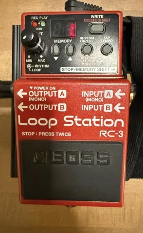 Boss Pedalboard – RC\-3, RV\-3, GE\-7, TU\-3 \+ Palmer Pedalbay & θήκη