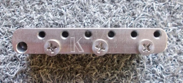 Stratocaster Kluson Steel lefty tremolo 