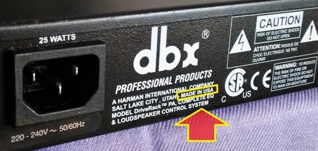 DBX Επεξεργαστής ήχου Driverack PA Compr