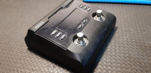 Korg Pitchblack Cromatic tuner pedal