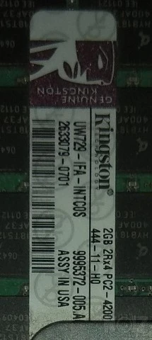 Μνήμες γιά Server, ECC 2GB