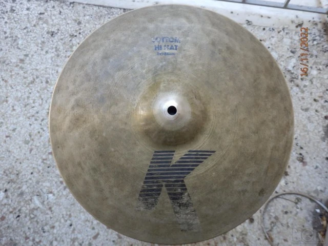 K ZILDJIAN EAK 14 BOTTOM Hi-Hat 1983