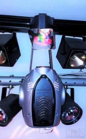 Robot Moon Sweeper Scanner Color Light