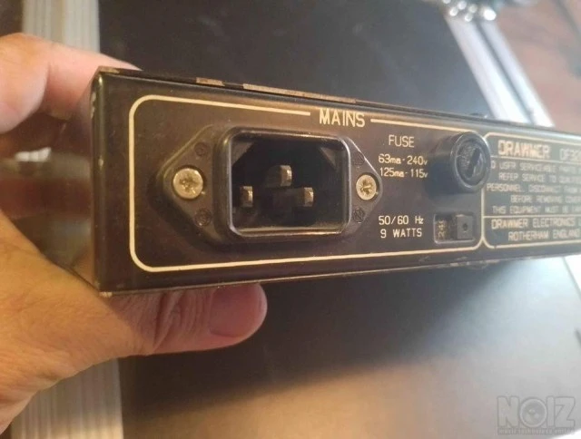 Drawmer DF 320 dual noise filter NEA TIM