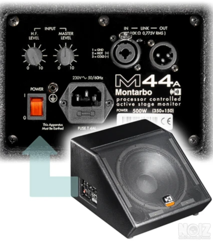 Ηχεια Montarbo w44a monitor 600w rms