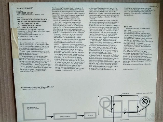 Brian Eno Discreet Music