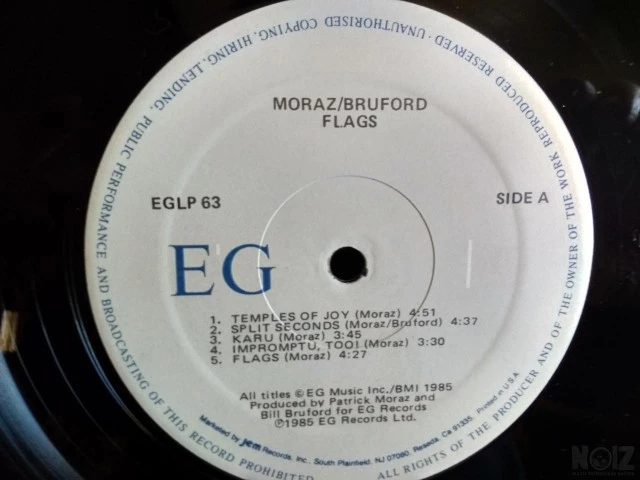 Patrick Moraz Bill Bruford: Flags