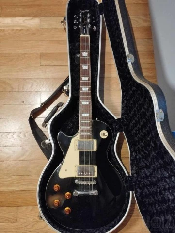 Epiphone les paul  50's black LEFTAHAND