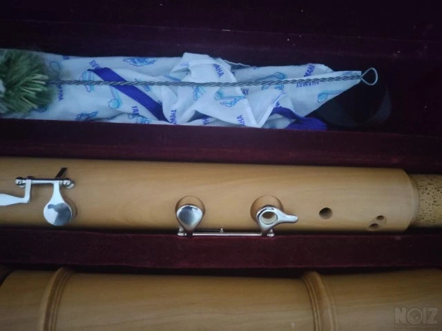 Φλογέρα Bass recorder Hohner ξύλινη επαγ