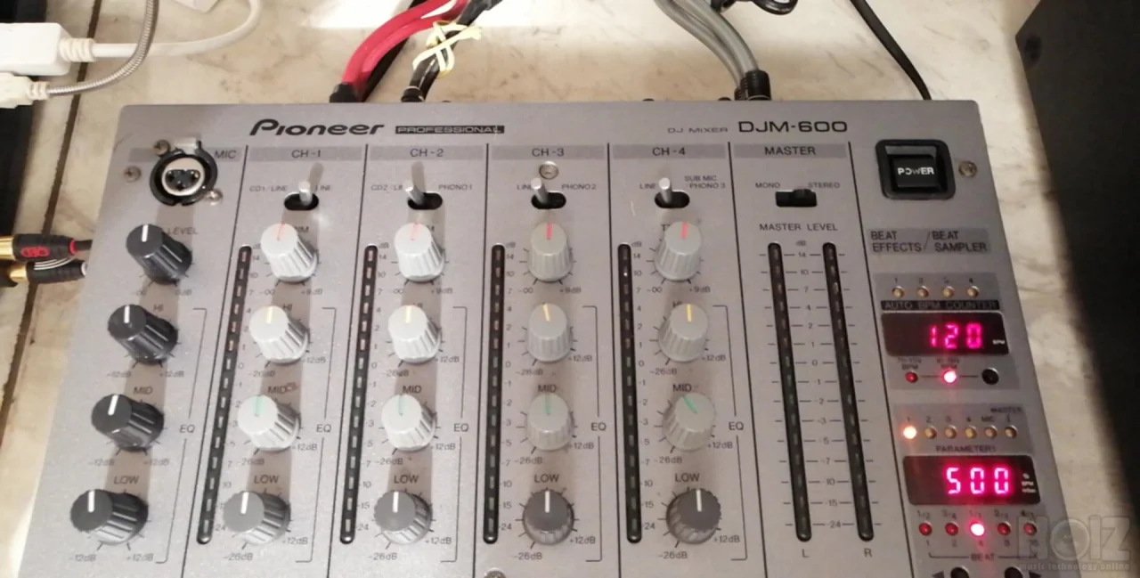 PIONEER  DJM-600 Μίκτης/Preamplifier