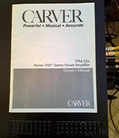 CARVER TFM 35-x THX