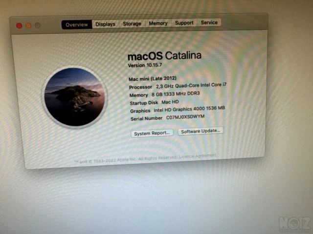 Mac Min Late 2012