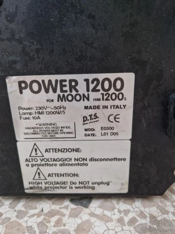 DTS Moon 1200 Followspot (κανόνι)