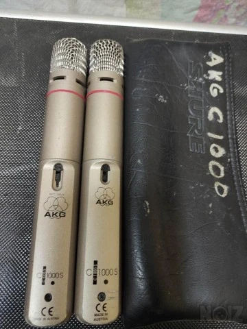 AKG C1000. Shure PG81