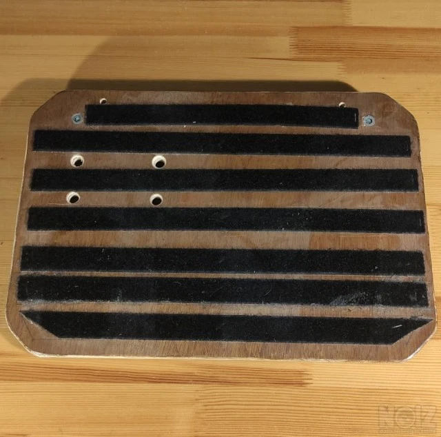 Pedalboard με θήκη (ιδιοκατασκευή)