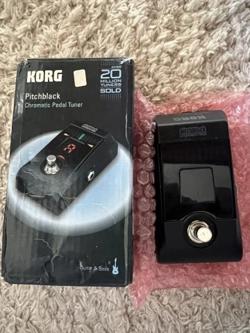 KORG- Pitchblack Chromatic Pedal Tuner