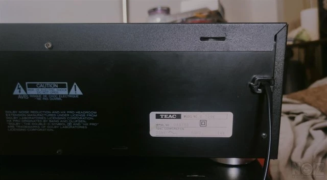 Teac W-700R Dual Stereo Cassete Deck