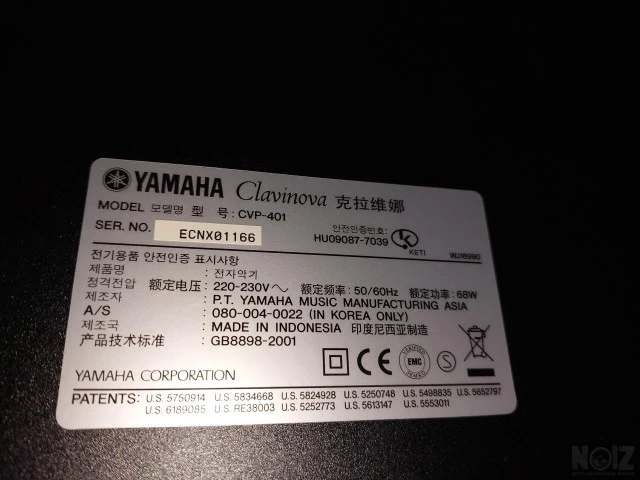 Πιάνο Clavinova CVP 401