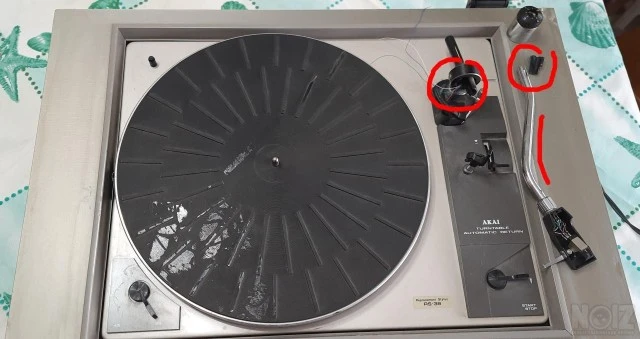 AKAI AC-3800 στέρεο pickup