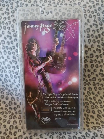 Jimmy Page Led Zeppelin Zoso Neca 2006 C