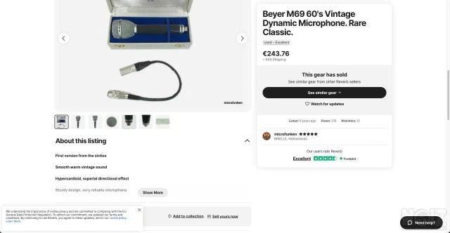 M69 Revox-Beyer    hypercardioid