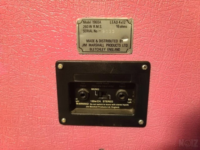 Marshall 4x12 Rola Celestion G12 65 Pink