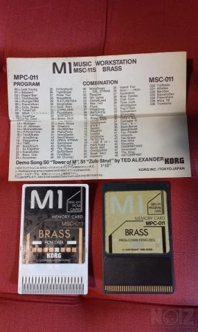 Korg M1 Card Set BRASS