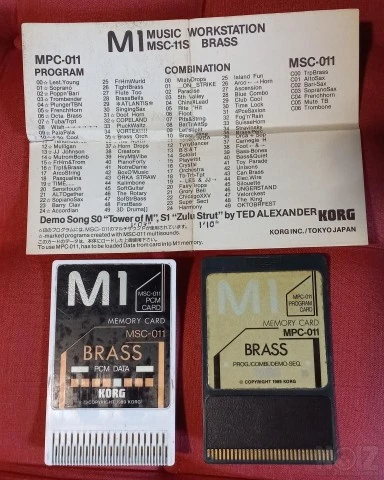 Korg M1 Card Set BRASS
