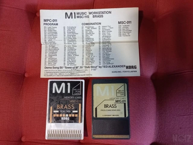 Korg M1 Card Set BRASS