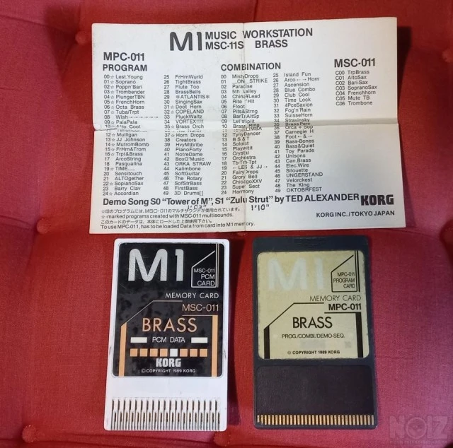 Korg M1 Card Set BRASS