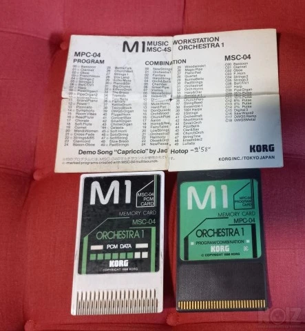 Korg M1 Card Set ORCHESTRA 1