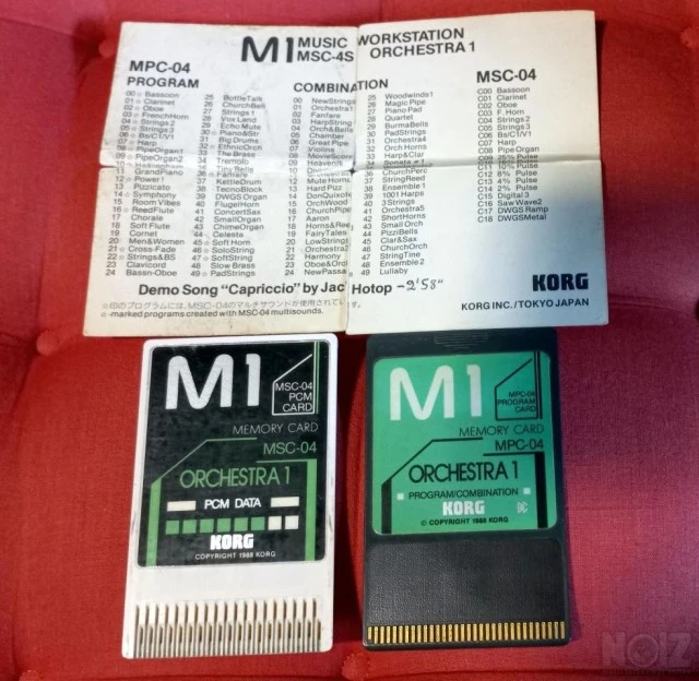 Korg M1 Card Set ORCHESTRA 1