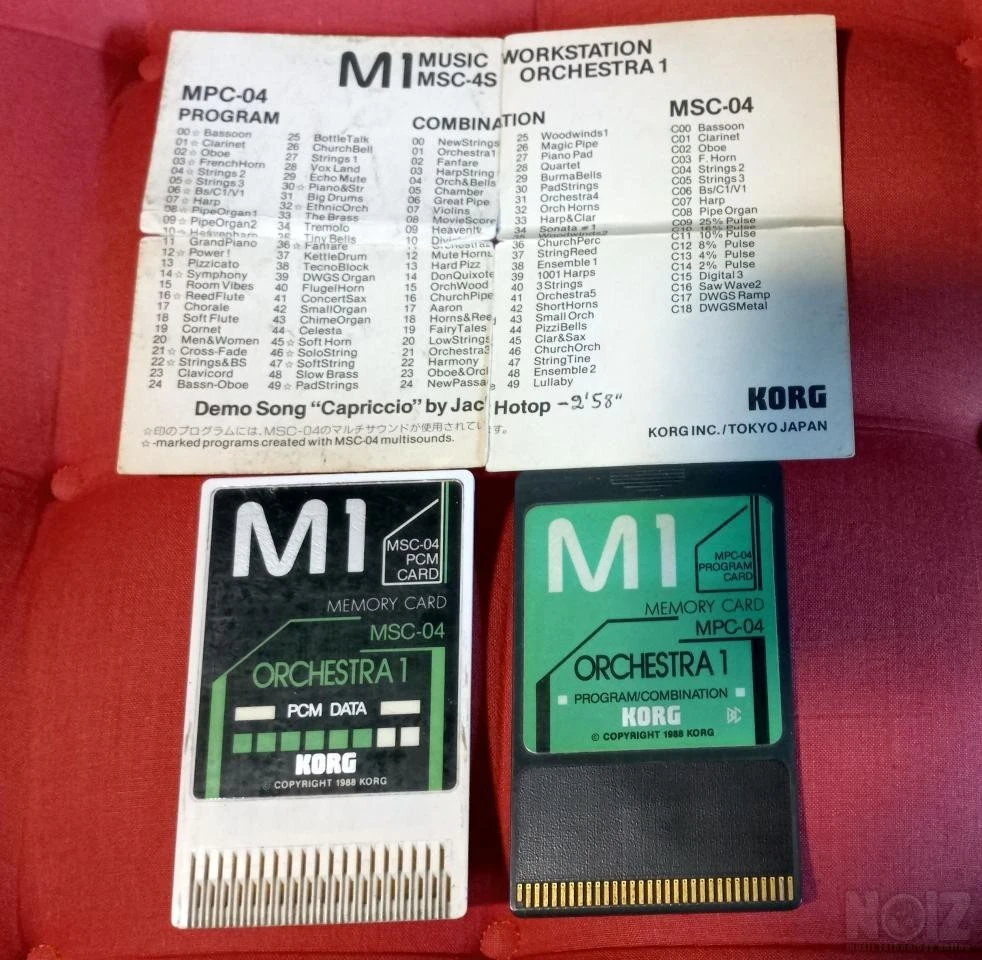 Korg M1 Card Set ORCHESTRA 1