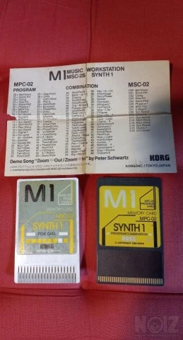 Korg M1 Card Set SYNTH 1