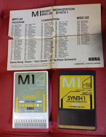 Korg M1 Card Set SYNTH 1