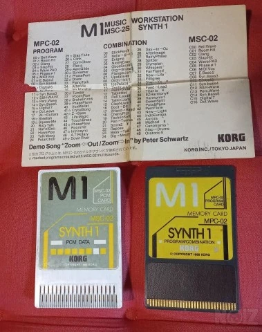 Korg M1 Card Set SYNTH 1