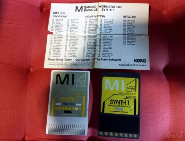 Korg M1 Card Set SYNTH 1