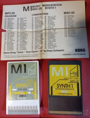 Korg M1 Card Set SYNTH 1