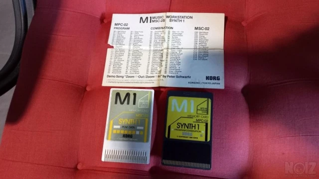 Korg M1 Card Set SYNTH 1