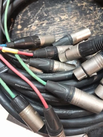10 Μέτρα Multi 8αρι XLR