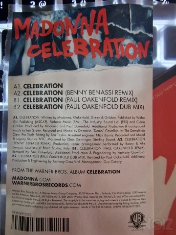 Madonna - Celebration (12'' Picture Viny
