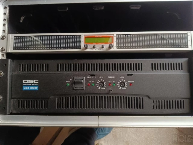 QSC CMX2000V & Phonic i7600 SupraCur